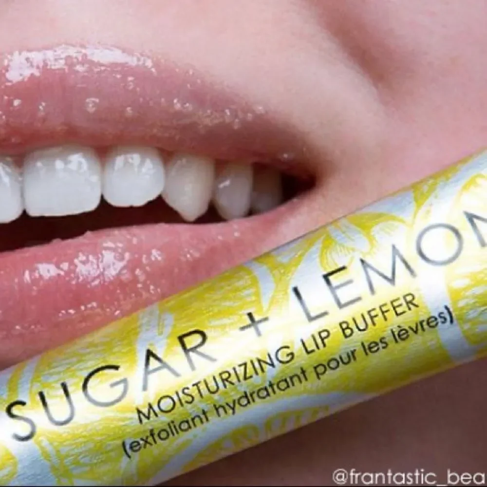 Seraphine Botanicals Sugar + Lemon - Moisturizing Lip Scrub NIB